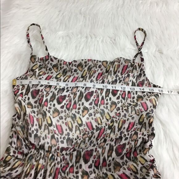 Majorelle Animal Print Spaghetti Strap Maxi Dress Size Small - Picture 4 of 9